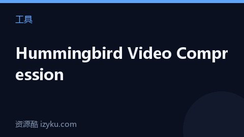 Hummingbird Video Compression（工具资源）
