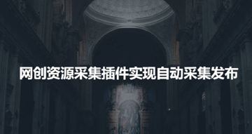 网创资源采集插件 自动采集更新网站（网赚资源）