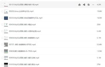 黑马程序员 Java进阶课 MySQL数据库优化深入实战（教程资源）