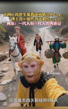 太夸张！一个视频接近100W赞，用AI制作西游记Vlog视频，全流程拆解来了(附万能（教程资源）