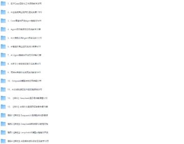《最新付费购买的coze扣子教程大合集》视频课程（教程资源）
