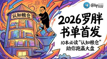 2026罗胖书单首发整理：10本必读“认知粮仓”助你跑赢大盘（工具资源）