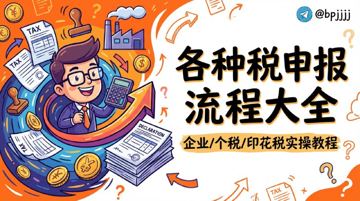 各种税申报流程大全 - 企业所得税/个税/印花税/消费税实操教程（教程资源）