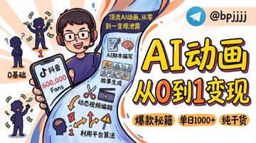 抖音60W粉丝博主亲授：AI漫剧从0到1全实操绝密课程流出（教程资源）