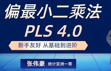 [软件开发] 统计软件Smart PLS 4.0基础到进阶全流程线上视频课 张伟豪量（教程资源）