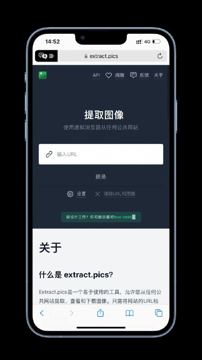 一键提取网页所有图片（其他资源）