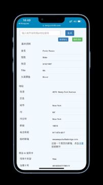 北美个人信息生成器（教程资源）
