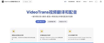 VideoTrans视频翻译和配音（工具资源）